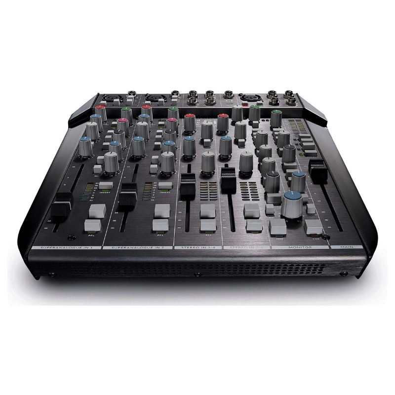 Solid State Logic SSL SiX Mixer Desktop 6 Canali Analogico con 2 Preamplificatori Microfonici