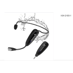 Kimafun KM G100-1 Radiomicrono Headset Fitness Waterproof