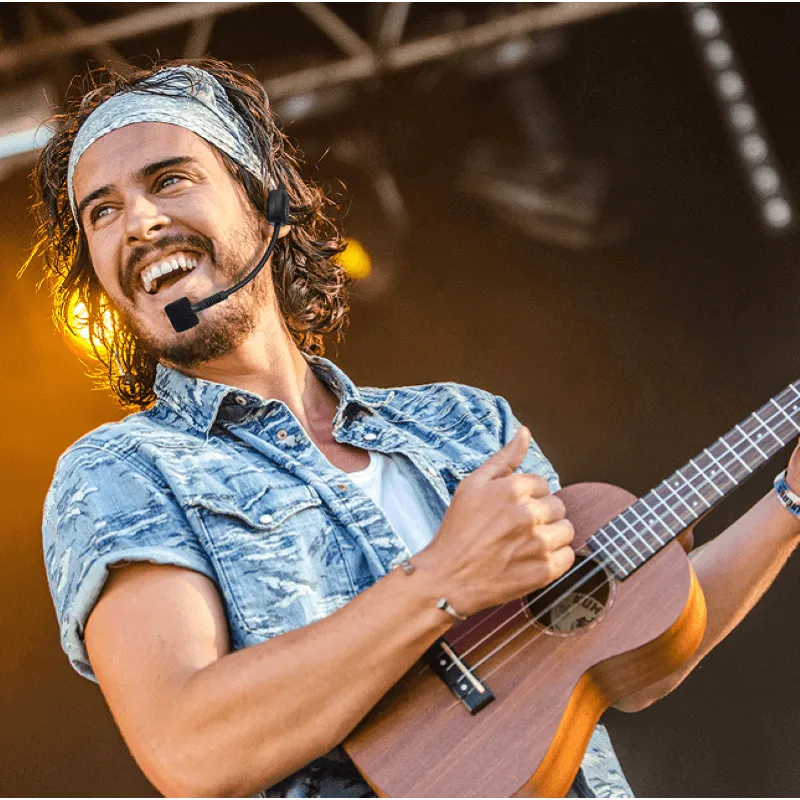 Kimafun KM-G100-B Radiomicrono Headset per canto