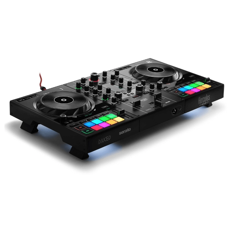 Hercules DJ Inpulse 500 Controller DJ 2 Canali con Interfaccia Audio USB