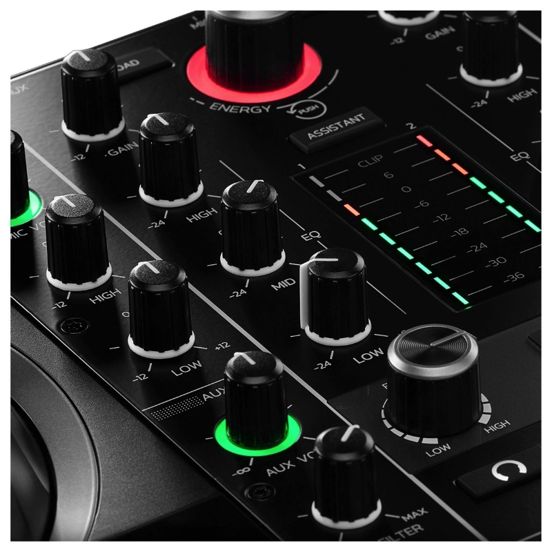 Hercules DJ Inpulse 500 Controller DJ 2 Canali con Interfaccia Audio USB