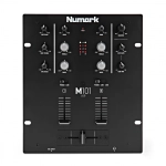 Numark M101 USB Black Mixer per DJ 2 Canali con Scheda Audio Nero