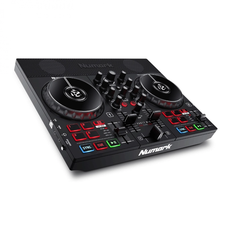 Numark Party Mix Live Controller DJ con Effetti Luce e Speaker Integrati a Batterie