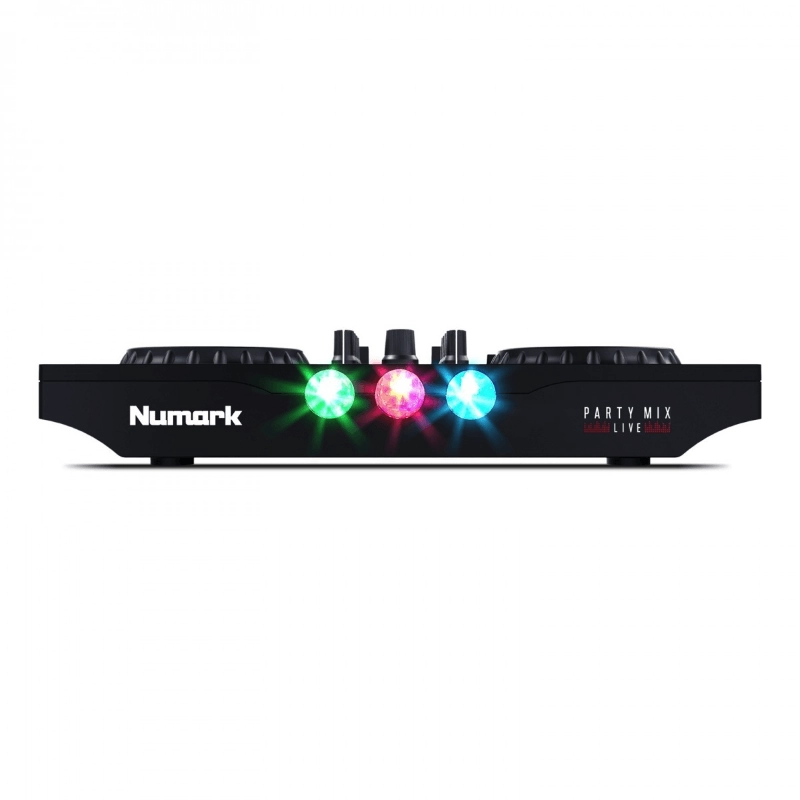 Numark Party Mix Live Controller DJ con Effetti Luce e Speaker Integrati a Batterie