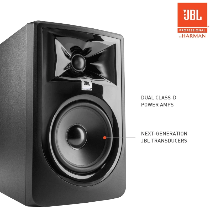 B-Stock JBL 305P MKII Monitor da Studio Amplificato 5" 82W
