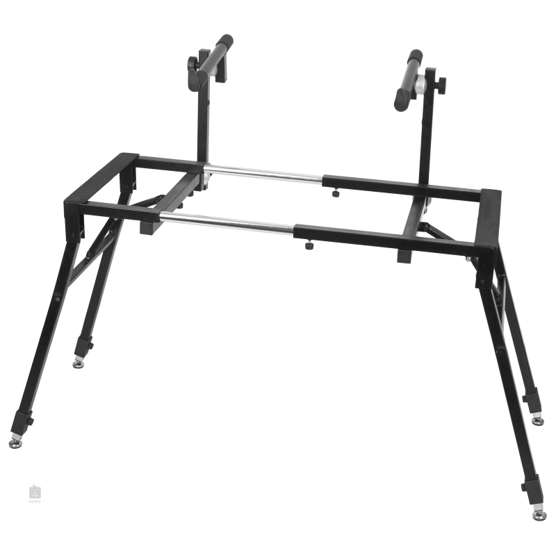 Bespeco BP100TN Supporto per 2 tastiere a 4 gambe