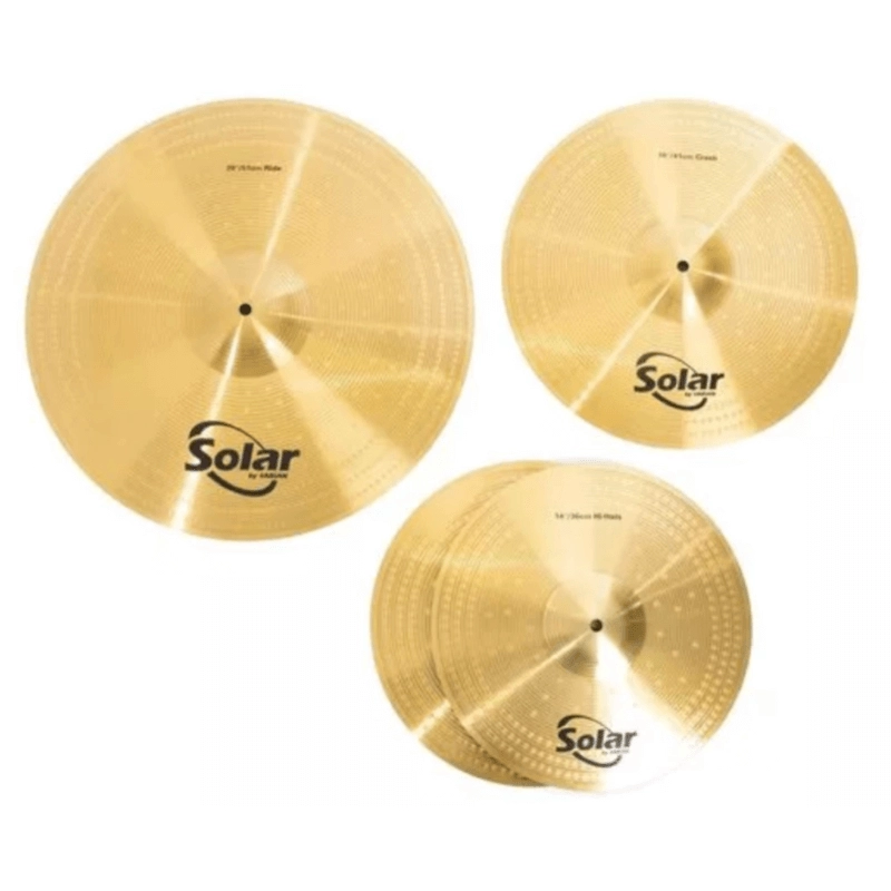 PEARL RS525SBC/C31 Batteria 22 10 12 16 14 Roadshow Jet Black con Hardware e Piatti Sabian 20 16 14