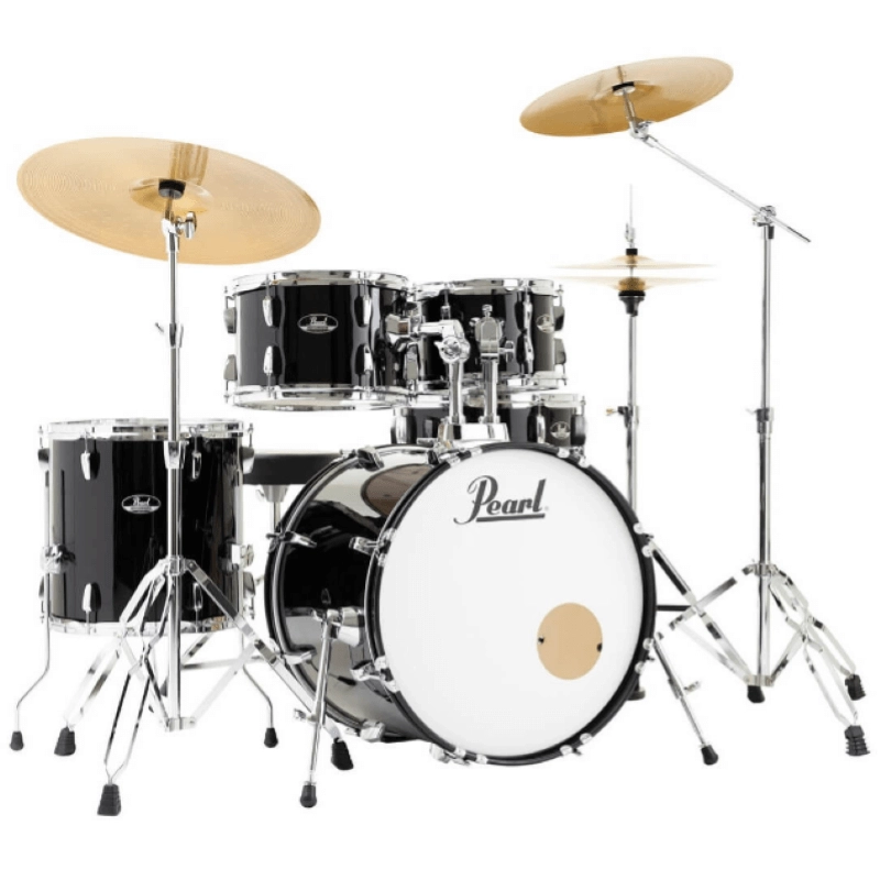 PEARL RS525SBC/C31 Batteria 22 10 12 16 14 Roadshow Jet Black con Hardware e Piatti Sabian 20 16 14