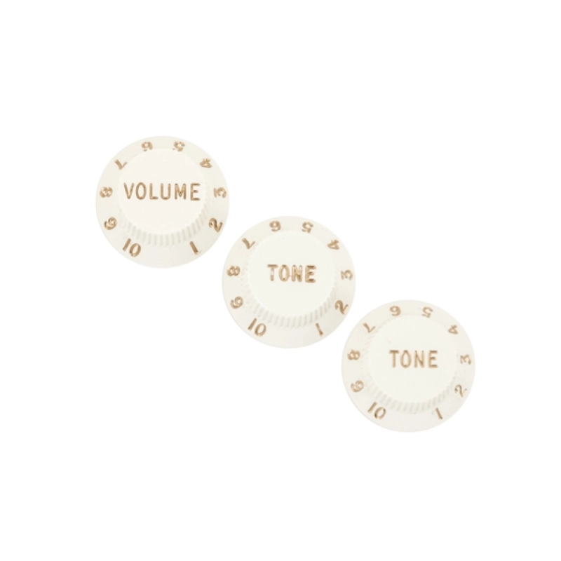 Fender Stratocaster® Knobs, Parchment 0056254049