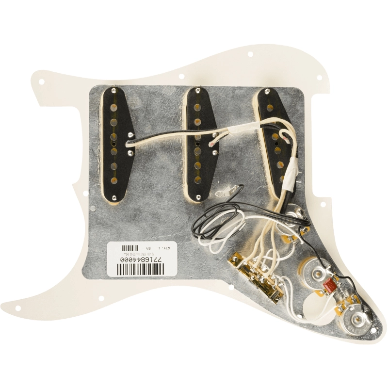Fender Pre-Wired Strat® Pickguard, Original '57/'62 SSS Tortoise Shell 11 Hole 0992345500