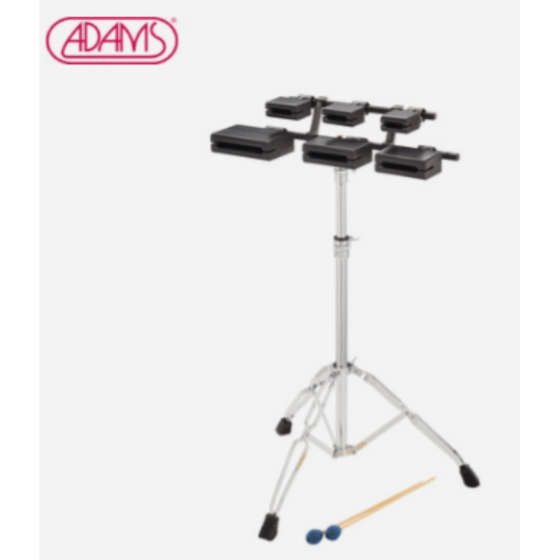 Adams 2TB6KO Templeblocks set, 6 blocks complete di stand e battenti ( A4-D5-E5-A5-D6-E6 )