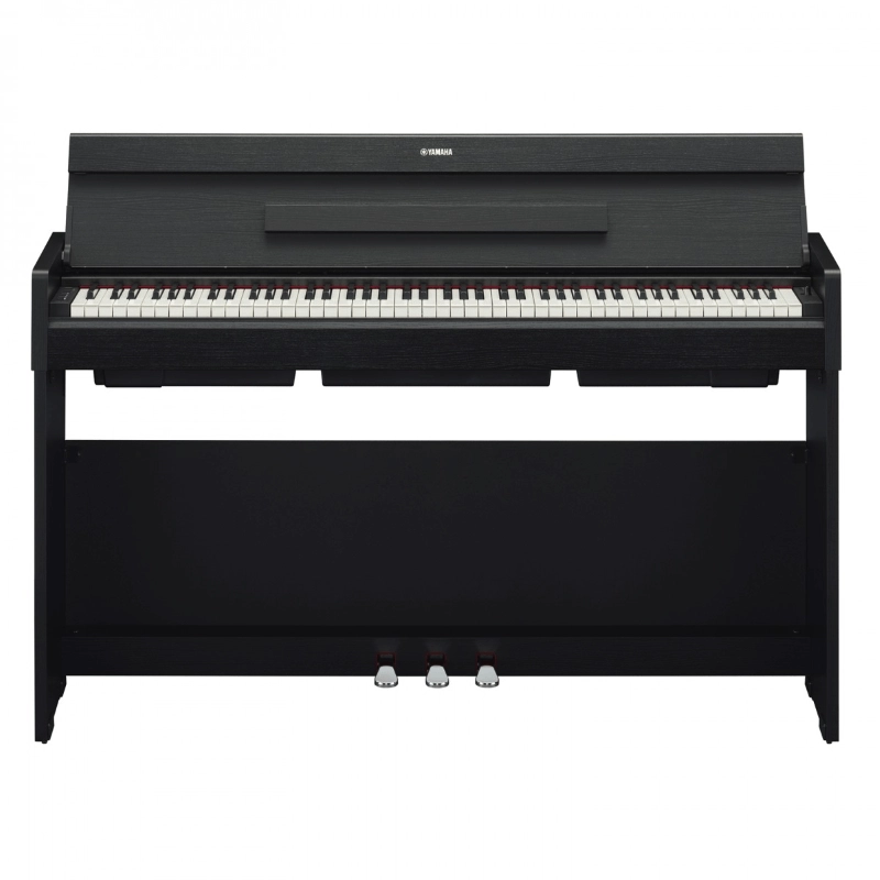 Yamaha YDP S35B Black Pianoforte Digitale 88 Tasti Pesati con Mobile Nero Satinato