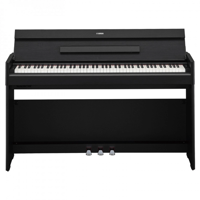 Yamaha YDP S55B Black Pianoforte Digitale 88 Tasti Pesati con Mobile Nero Satinato