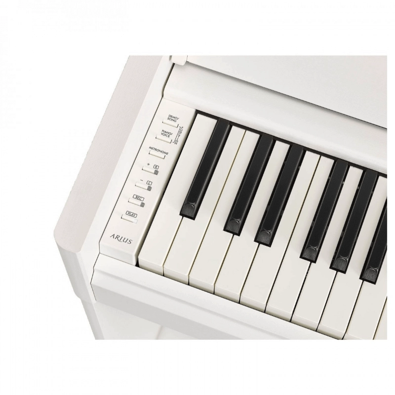 Yamaha YDP S55WH White Pianoforte Digitale 88 Tasti Pesati con Mobile Bianco Satinato