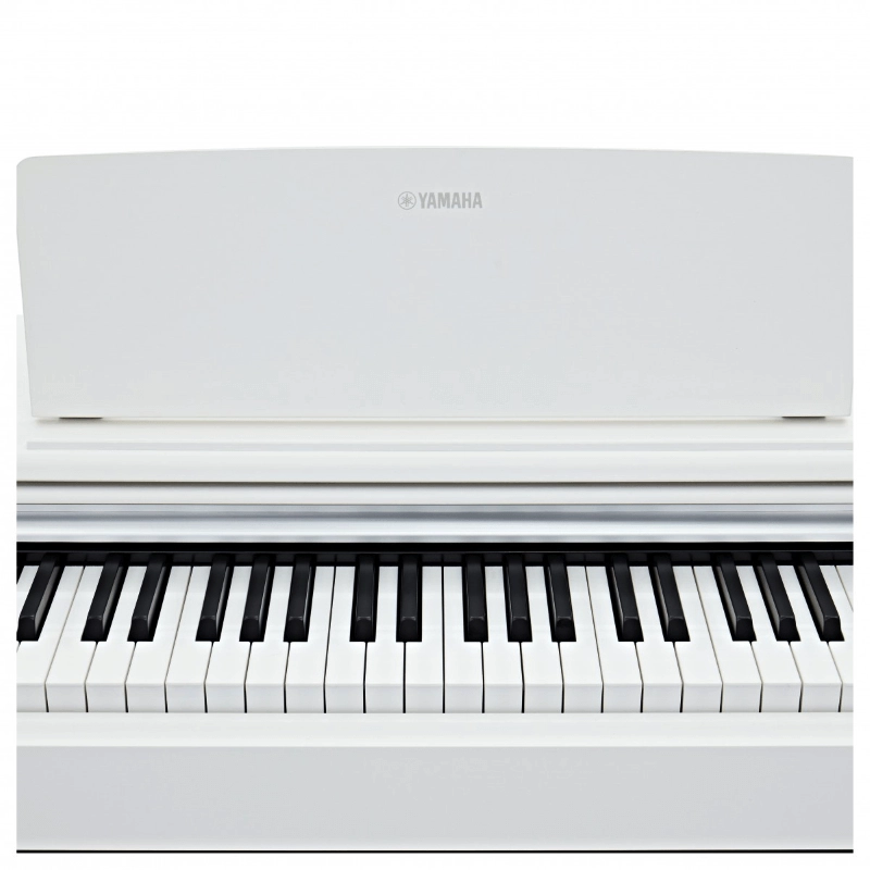 Yamaha YDP145WH White Pianoforte Digitale 88 Tasti Pesati con Mobile Bianco Satinato