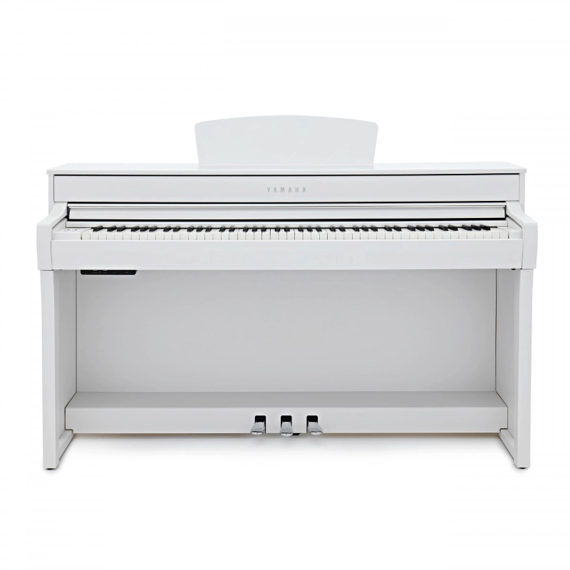 Yamaha CLP735WH White Pianoforte Digitale 88 Tasti Pesati con Mobile Bianco Satinato
