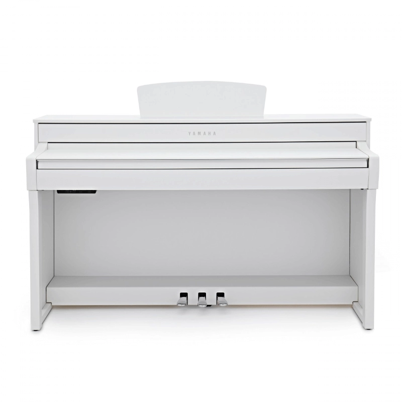 Yamaha CLP735WH White Pianoforte Digitale 88 Tasti Pesati con Mobile Bianco Satinato
