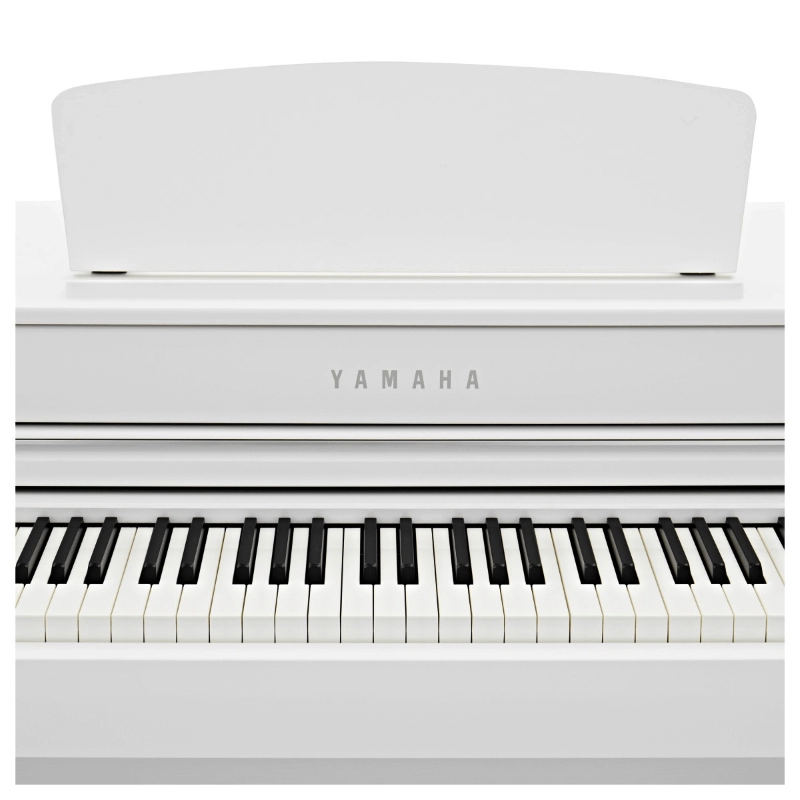 Yamaha CLP735WH White Pianoforte Digitale 88 Tasti Pesati con Mobile Bianco Satinato