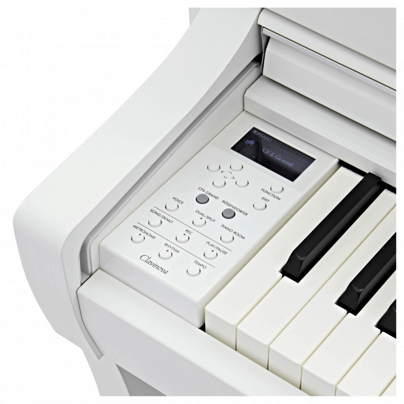 Yamaha CLP735WH White Pianoforte Digitale 88 Tasti Pesati con Mobile Bianco Satinato