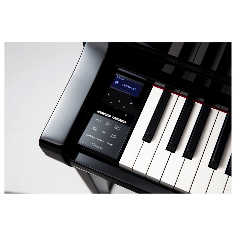 Yamaha CLP775PE Polished Ebony Pianoforte Digitale 88 Tasti Pesati con Mobile Nero Lucido