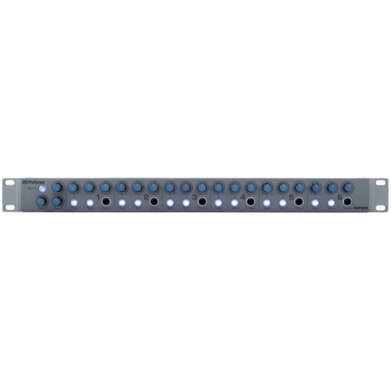 PreSonus HP60 Amplificatore per Cuffie a 6 Canali Indipendenti
