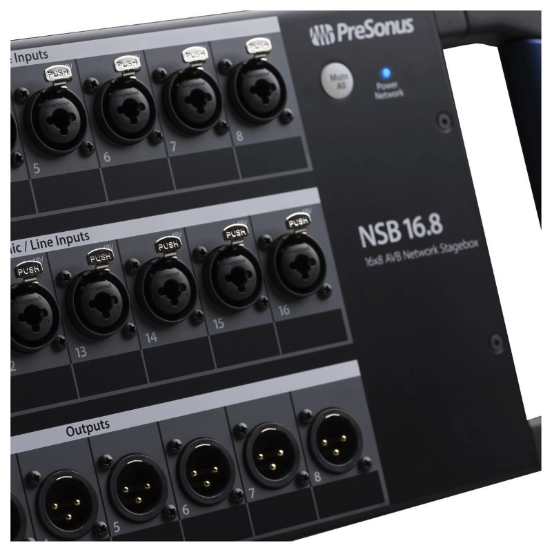 PreSonus NSB 16.8 Stage Box 16 In/8 Out su Network AVB