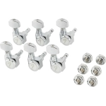 Fender Locking Stratocaster®/Telecaster® Machine Heads, All Short Post, Chrome (6) Tuning Machines 0990818105