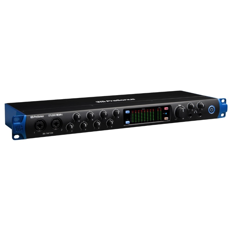 PreSonus Studio 1824C Interfaccia Audio USB-C 18 In/18 Out con 8 Preamp Microfonici XMAX