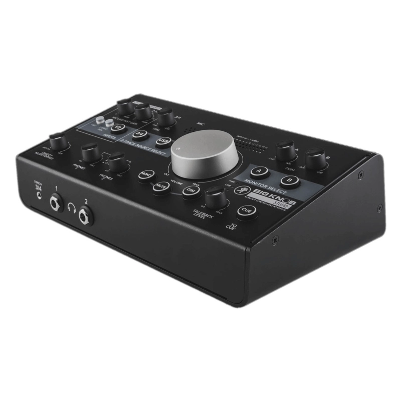 Mackie Big Knob Studio Controller per Studio Monitor/Selettore Sorgenti 3x2 con Talkback