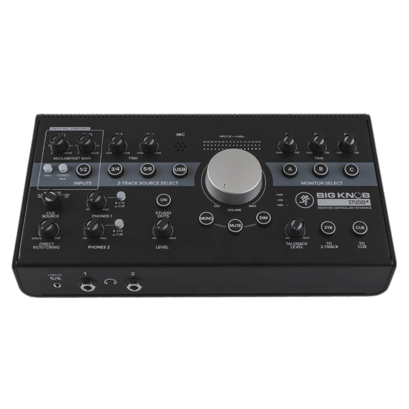 Mackie Big Knob Studio+ Monitor Controller e Selettore Sorgenti 4x3 con Talkback