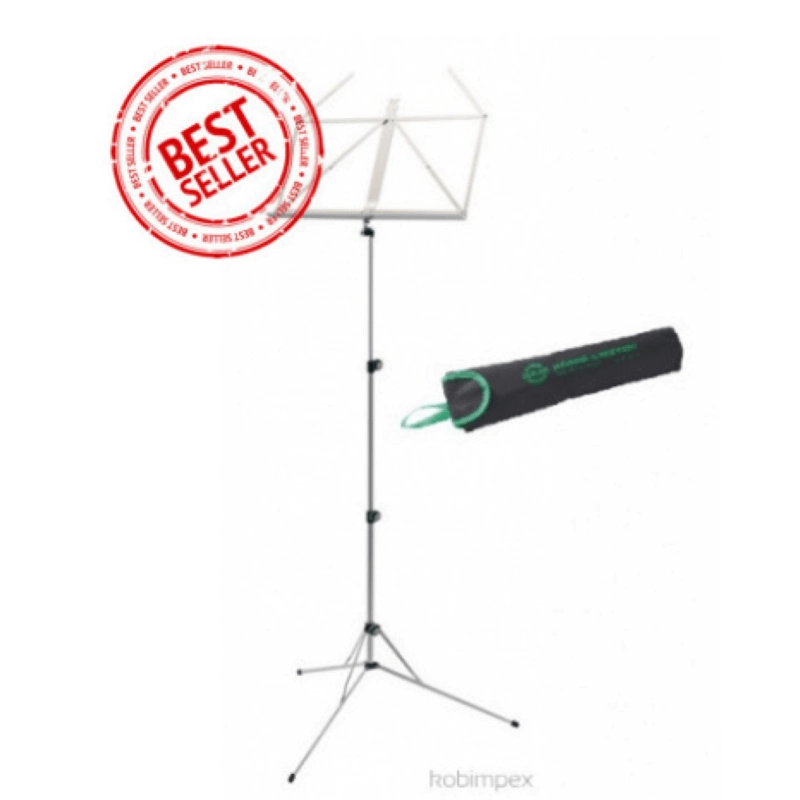 K&M 10100-050-11 Leggio Nickel colored con borsa