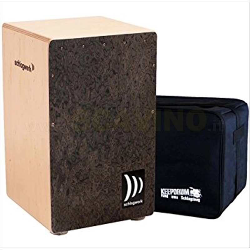 Schlagwerk CP 4007 Cajon la Perù Burl veneer