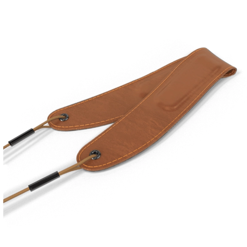 D'Addario Collarino in Pelle Imbottita Marrone per Sax Tenore/Baritono