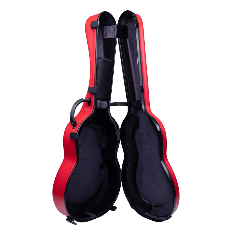 Bam 8002SRG Custodia per Chitarra Classica - POMEGRANATE RED