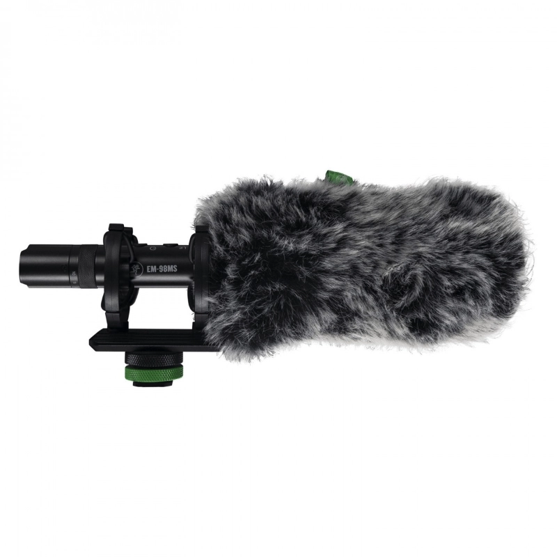 Mackie EM-98MS Microfono Shotgun per Smartphone e Dslr