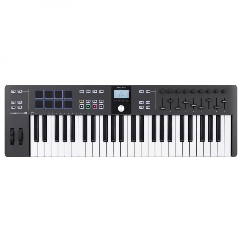 Arturia KeyLab 49 Essential MK3 Black Controller MIDI USB 49 Tasti Nero