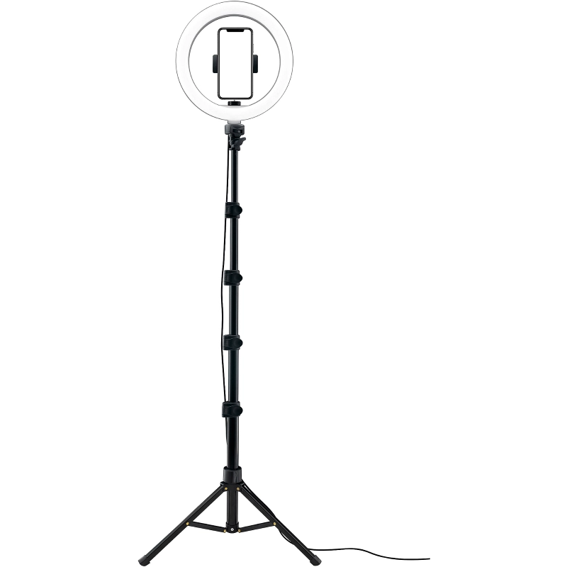 Mackie MRING-10 Kit di Illuminazione a 3 Colori 10" con Supporto Telescopico e Telecomando