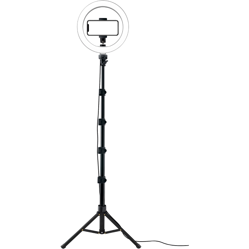 Mackie MRING-10 Kit di Illuminazione a 3 Colori 10" con Supporto Telescopico e Telecomando