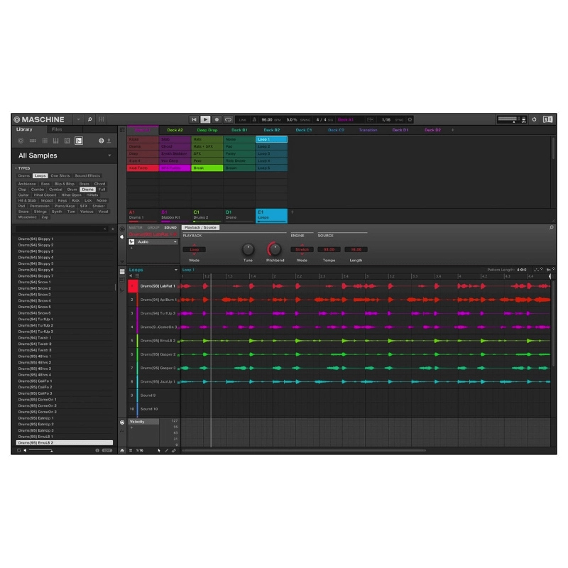 Native Instruments Maschine Mikro MK3 Groove Box per la Produzione Musicale