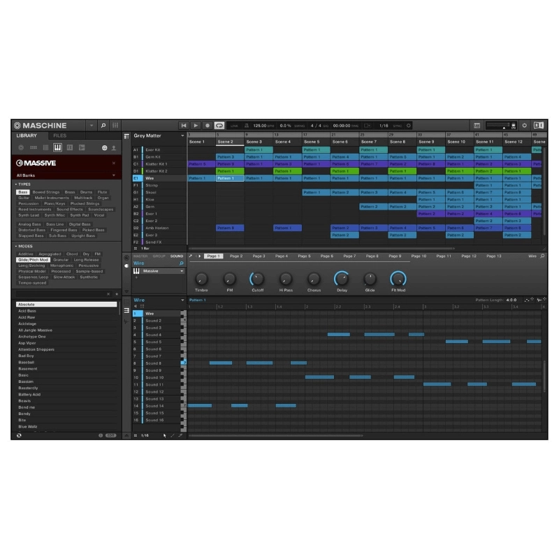 Native Instruments Maschine MK3 BK Groove Box con Interfaccia Audio USB 2.0 24bit/96kHz