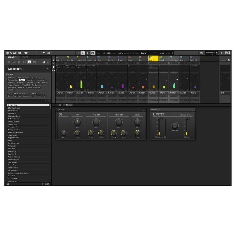 Native Instruments Maschine MK3 BK Groove Box con Interfaccia Audio USB 2.0 24bit/96kHz