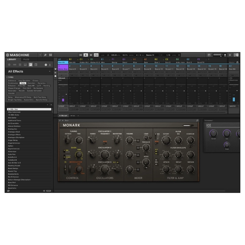 Native Instruments Maschine MK3 BK Groove Box con Interfaccia Audio USB 2.0 24bit/96kHz