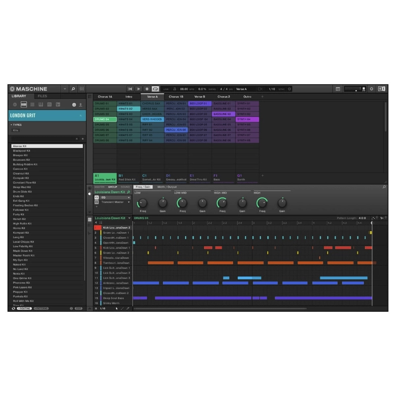 Native Instruments Maschine MK3 BK Groove Box con Interfaccia Audio USB 2.0 24bit/96kHz