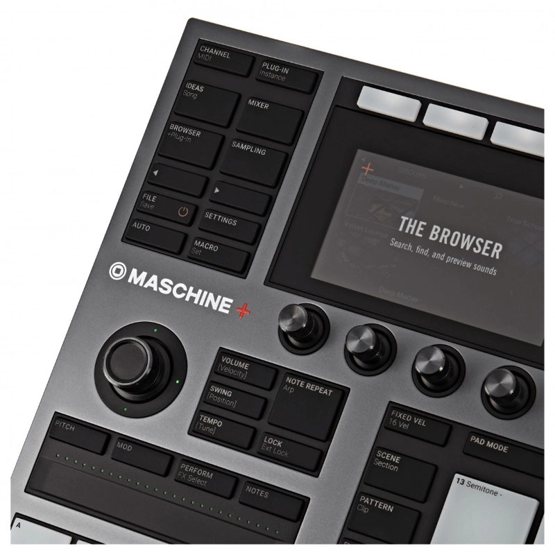 Native Instruments Maschine+ Groove Box Sampler Drum Machine e Sintetizzatore