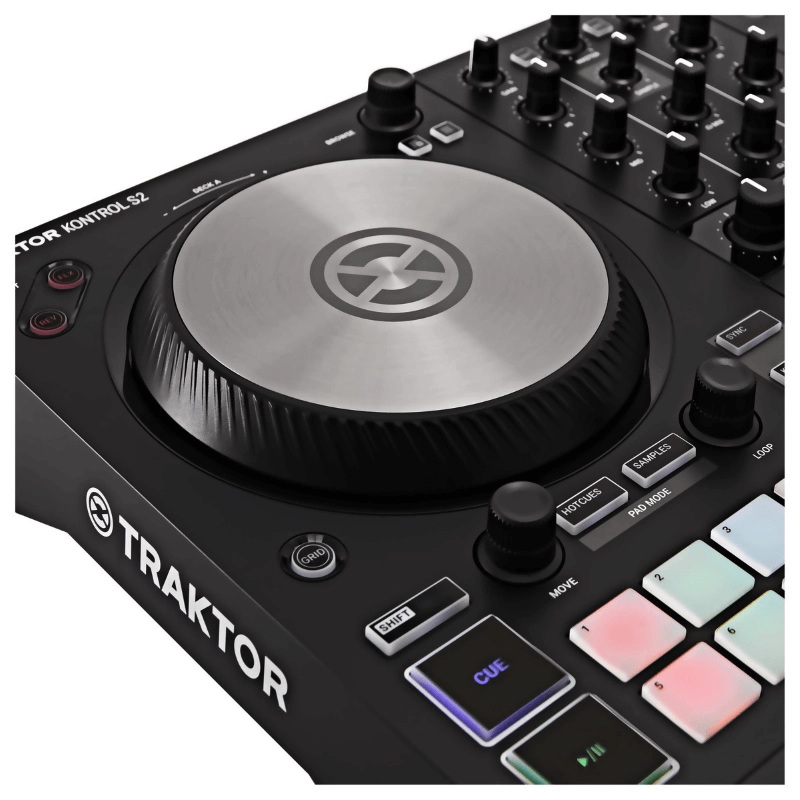 Native Instruments Traktor Kontrol S2 MK3 Superficie di Controllo USB per DJ con 2 Deck e Interfaccia Audio 4 Canali