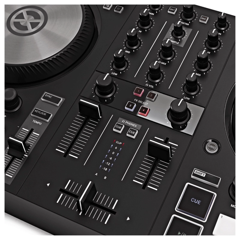 Native Instruments Traktor Kontrol S2 MK3 Superficie di Controllo USB per DJ con 2 Deck e Interfaccia Audio 4 Canali