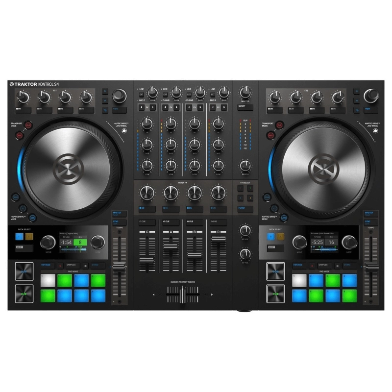 Native Instruments Traktor Kontrol S4 MK3 Superficie di Controllo a 4 Canali USB per DJ