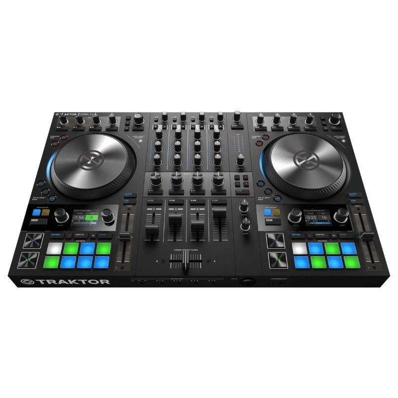 Native Instruments Traktor Kontrol S4 MK3 Superficie di Controllo a 4 Canali USB per DJ
