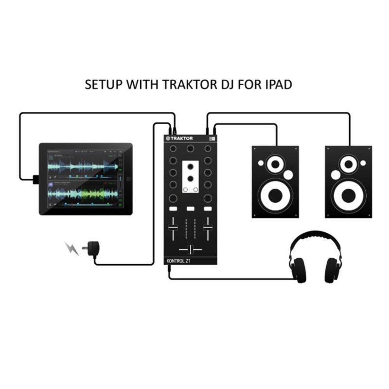 Native Instruments Traktor Kontrol Z1 Controller per Traktor DJ e Traktor Pro 2