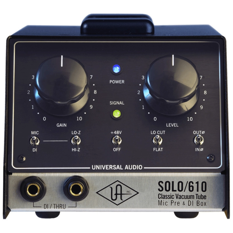 Universal Audio Solo 610 Preamplificatore Microfonico Valvolare e DI BOX in Classe A